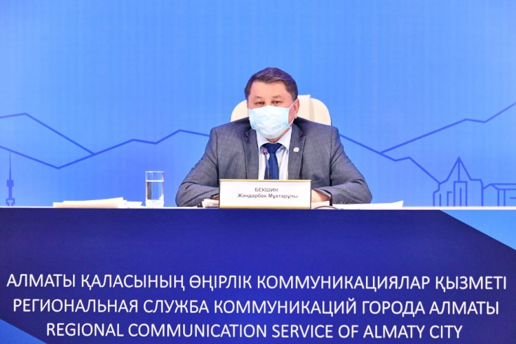 Жандарбек Бекшин: Алматыдағы эпидемиологиялық ахуал «Дельта» штамының таралуына байланысты ушыға түсуде