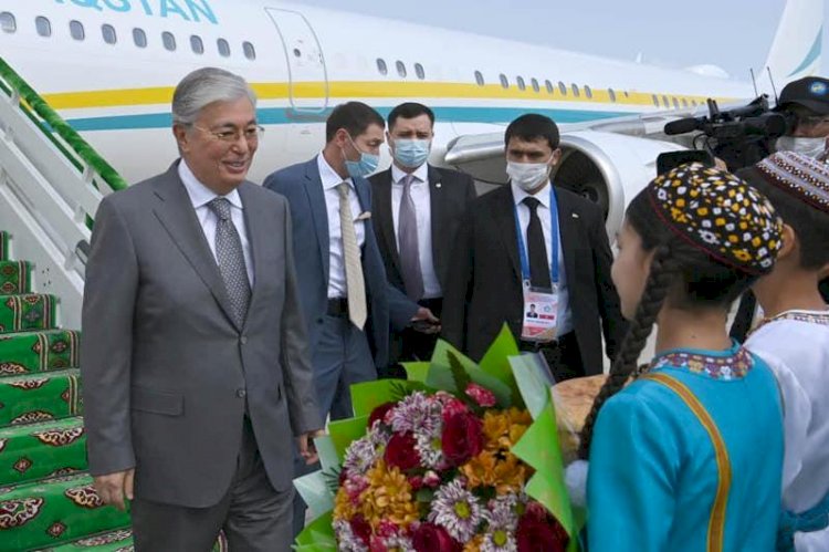 Мемлекет басшысы жұмыс сапарымен Түркменстанға барды
