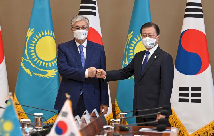 Қасым-Жомарт Тоқаев: Қазақстанның экономикасына 6 млрд доллардан астам корейлік инвестиция тартылған