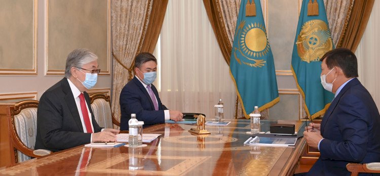 «ҚазТрансГаз» АҚ басқарма төрағасы Қайрат Шәріпбаев Мемлекет басшысының қабылдауында болды
