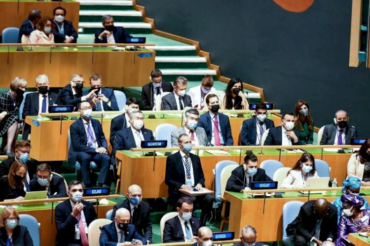 БҰҰ Бас Ассамблеясының 76-шы сессиясына Қазақстан делегациясы қатысуда