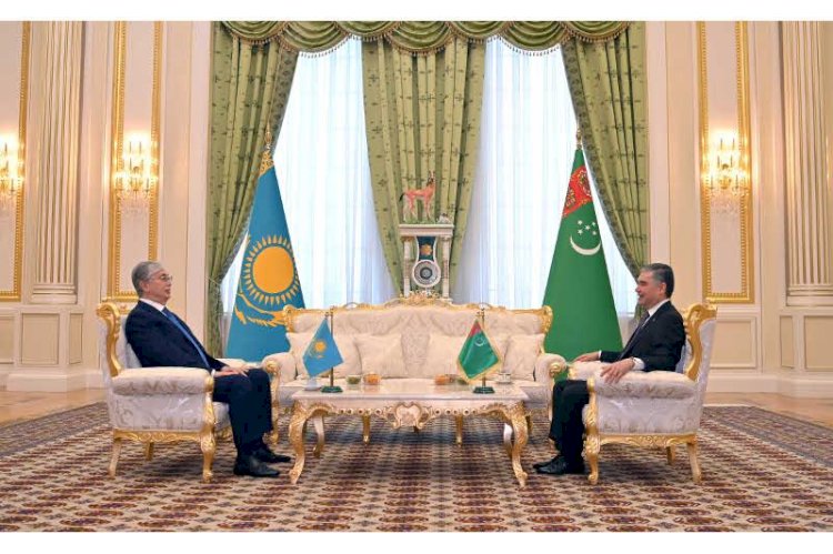Қазақстан мен Түрікменстан президенттері шағын құрамда келіссөз жүргізді