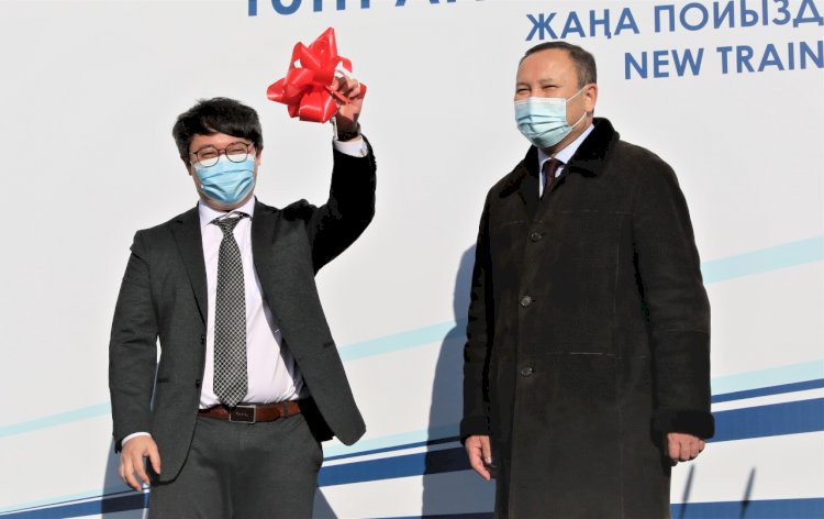 Алматы метрополитенінің 10 жылдығы қарсаңында 8 жаңа электр пойызы пайдалануға берілді