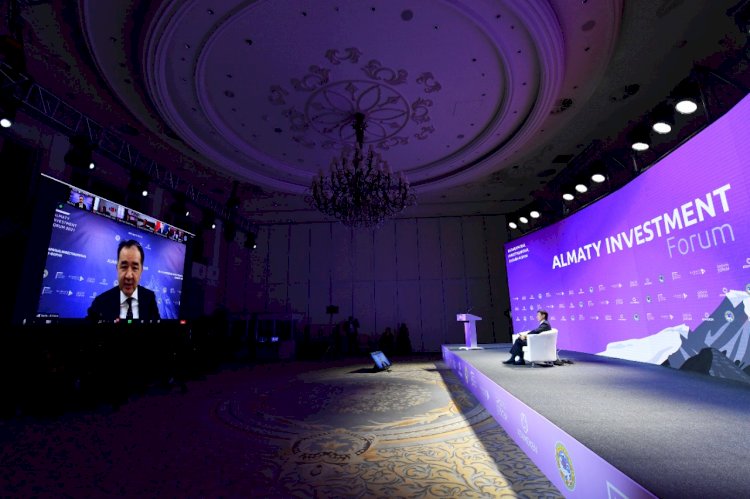 Б. Сағынтаев Almaty Investment Forum 2021-ге қатысты