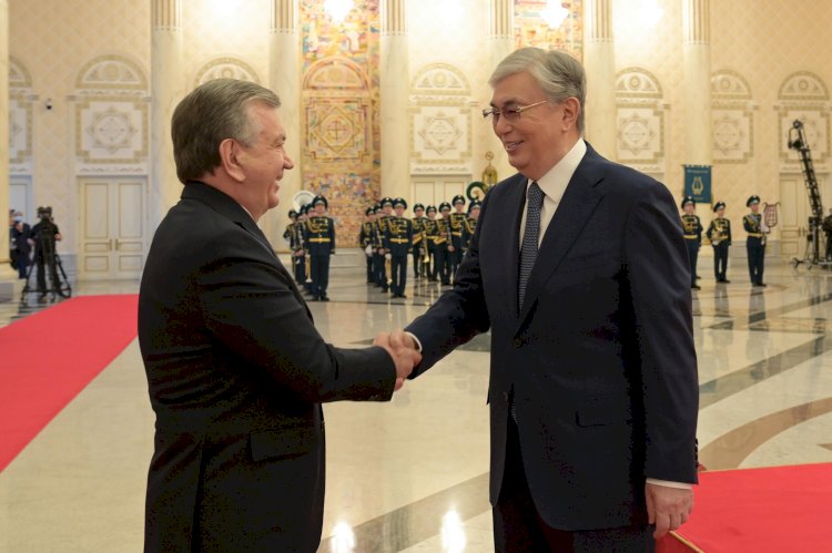Президент Өзбекстан Президентімен шағын құрамда келіссөз өткізді
