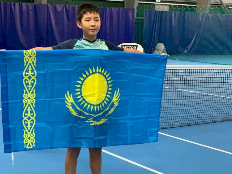 13 жастағы Заңғар Tennis Europe кубогын жеңіп алды
