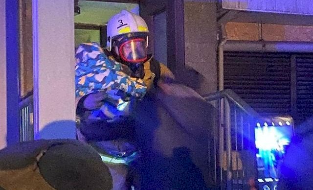 «Алтын бұлақ-2» тұрғын үй кешенінің тұрғындарын құтқаруға 35 полиция қызметкері қатысты