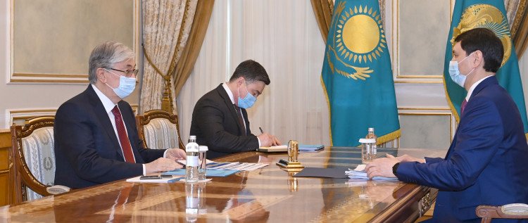 Президент Қасым-Жомарт Тоқаевқа Үкіметтің қаржы-экономикалық салаcы бойынша есеп берілді