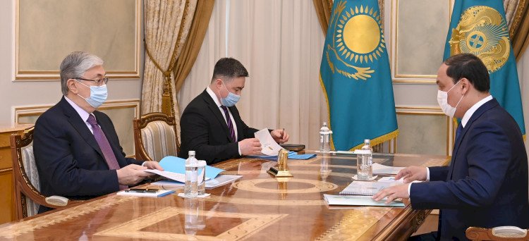 Президент Қасым-Жомарт Тоқаев Ауыл шаруашылығы министрін қабылдады