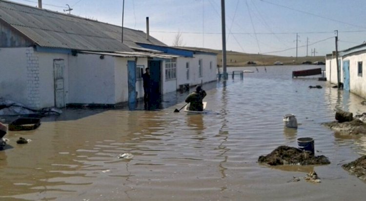 Елімізде су тасқынына байланысты 1,5 мыңнан астам адам эвакуацияланды