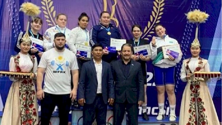 Карина Құзғанбаева ауыр атлетикадан Қазақстанның үш дүркін чемпионы атанды