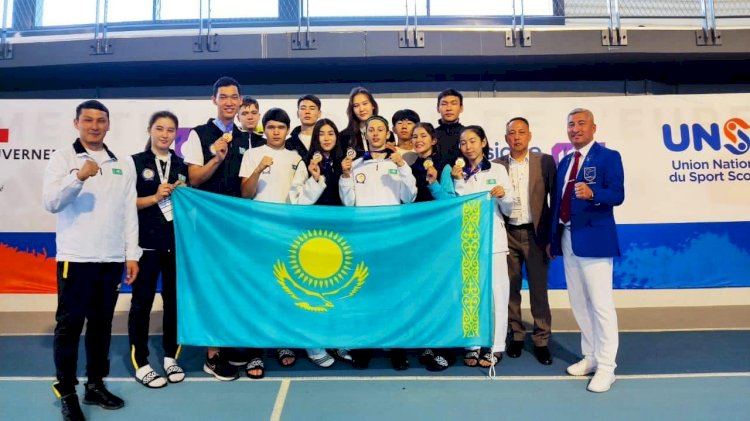 Қазақстандық оқушылар Дүниежүзілік гимназиадада 14 медаль жеңіп алды