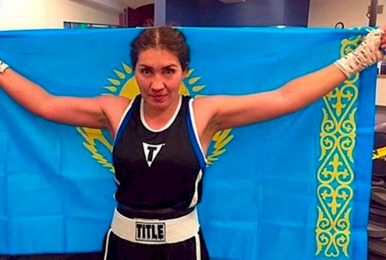 Қазақстандық боксшы Аида Сатыбалдинова АҚШ-та GBO чемпиондық белдігін жеңіп алды