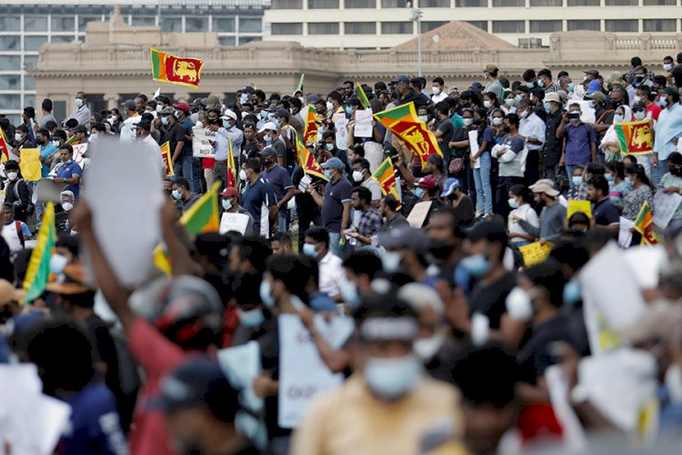 Шри-Ланкада тәртіпсіздіктерге байланысты хабар тарату тоқтатылды