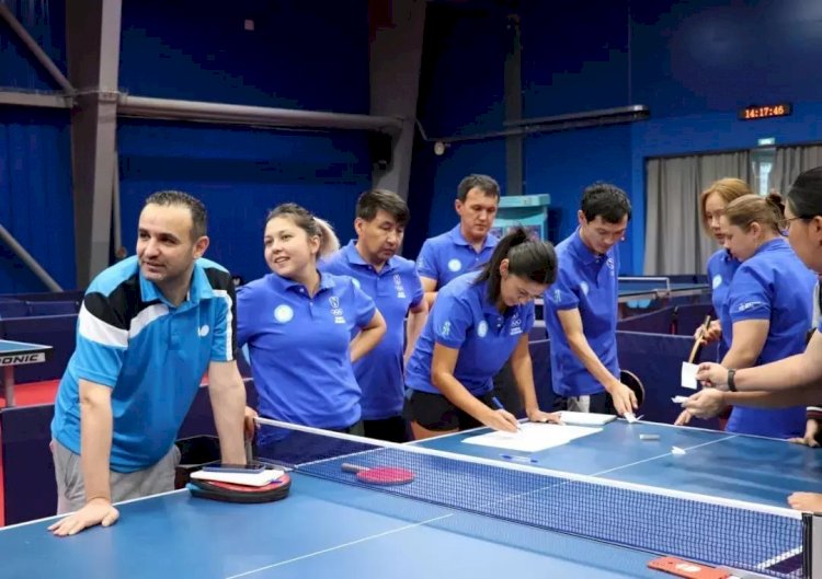 Алматыда үстел теннисі бойынша қазақстандық жаттықтырушыларға арналған семинар өтті