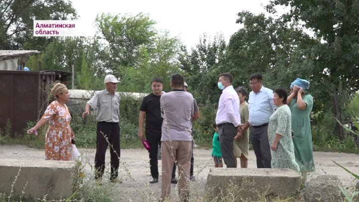 Су жоқ: Алматы облысында саяжай жұрты наразылыққа шықты