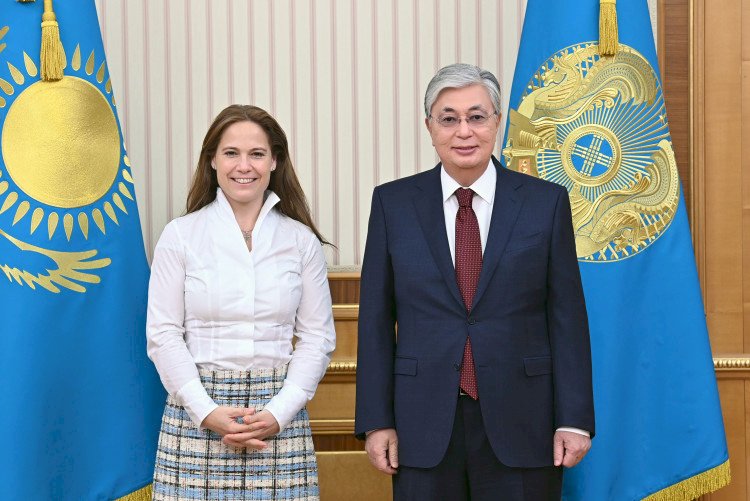 Президент Тоқаев Катрина Клаас-Мюльхойзерді қабылдады