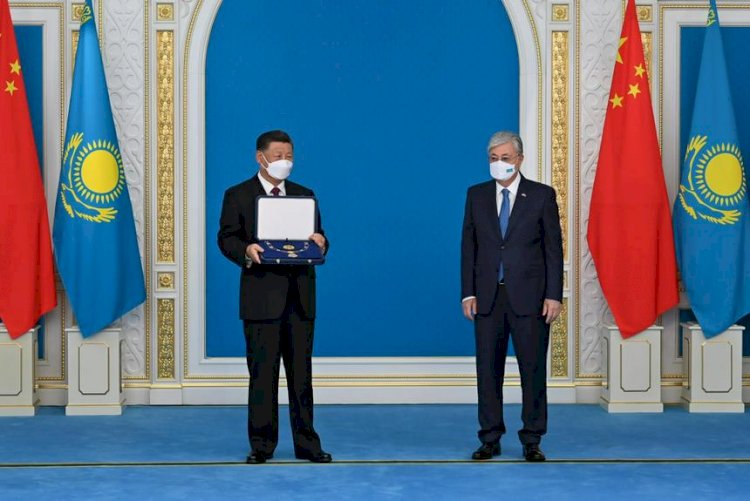 Мемлекет басшысы Си Цзиньпинді «Алтын Қыран» орденімен наградтады