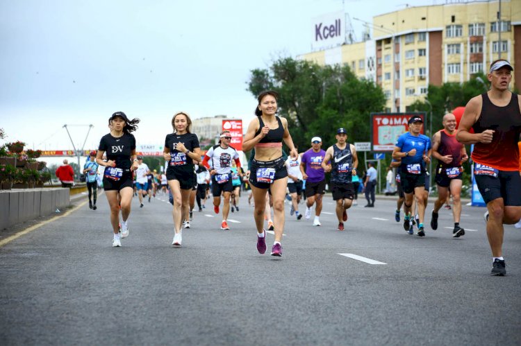 «Алматы марафон 2022» өткізілуіне байланысты кейбір көшелер жабылады