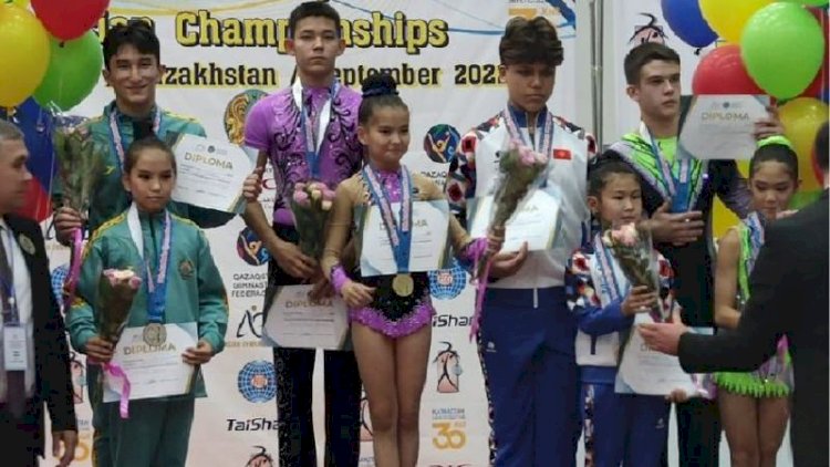 Алматылық акробаттар Азия чемпионатында жеңімпаз болды