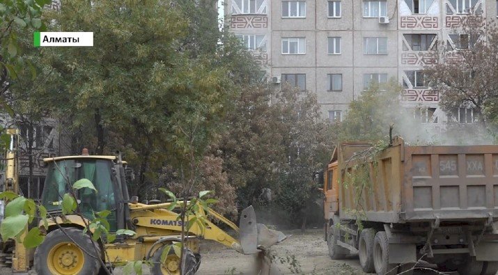 Алматының Әуезов ауданындағы 161 аулада күрделі жөндеу жұмыстары аяқталуға жақын