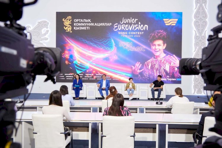 «Junior Eurovision 2022» байқауында Давид Чарлин Қазақстан намысын қорғайды