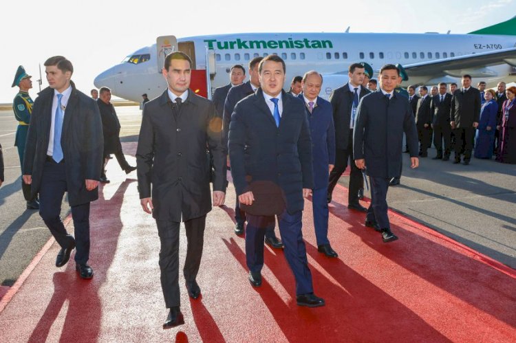 Елімізге Түркменстан Президенті келді