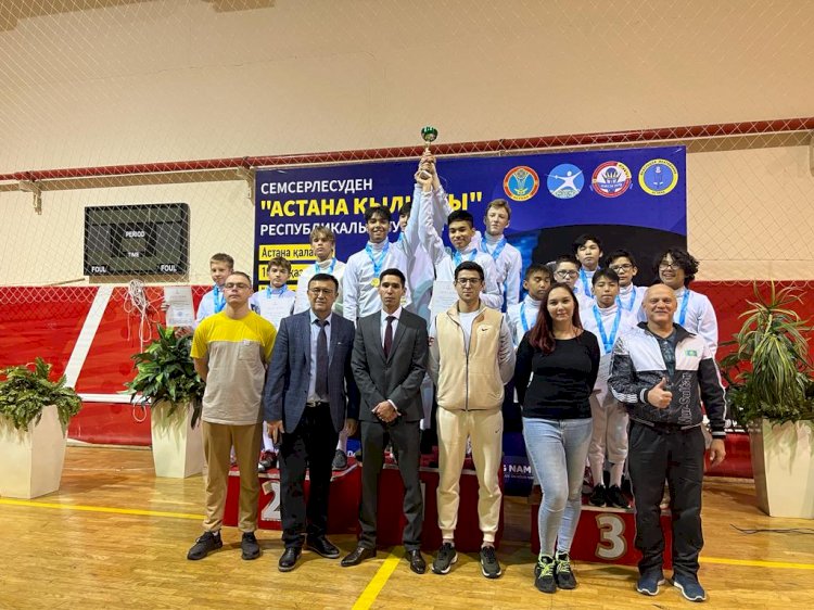Алматы спортшылары «Астана қылышы» турнирінде жеңіске жетті