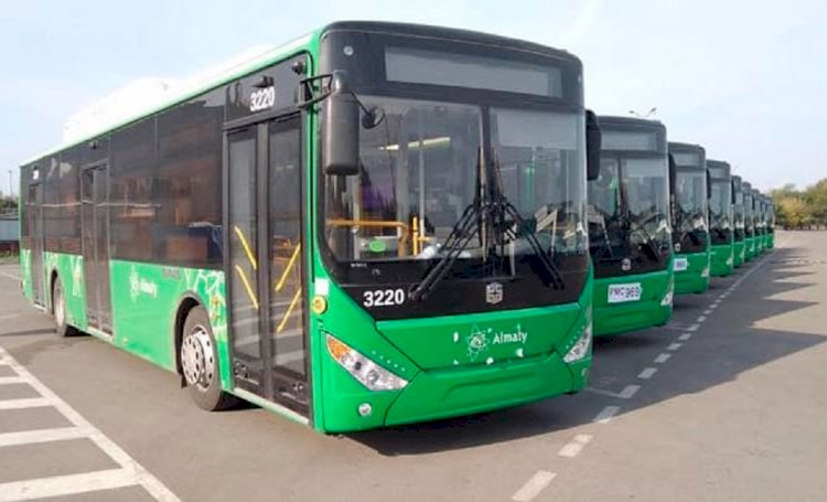 Алатау ауданында 30 автобус наурыз айының соңына дейін жаңартылады