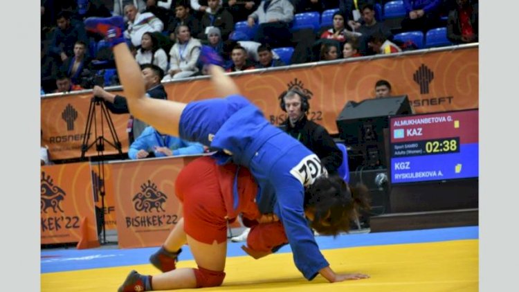 Самбодан әлем чемпионатында қазақстандық балуандар 10 медаль алды