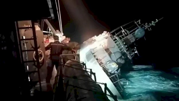 Таиландта әскери кеме апатқа ұшырап, 31 теңізші жоғалып кетті