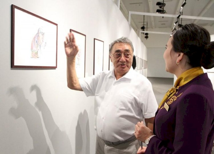 Алматыда танымал карикатурашы Еркін  Нұразханның  «Карикатура тарланы» атты көрмесі өтеді