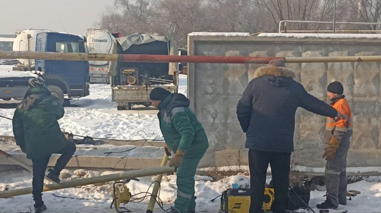 Алматының Түрксіб ауданында апат салдарынан бірқатар үйлер газдан ажырап қалды