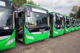 Алатау ауданына 92 жаңа автобус берілді