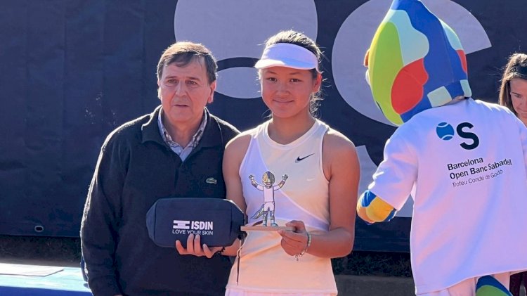 Қазақстандық теннисші Томирис Нұржан беделді халықаралық турнирде жеңіске жетті