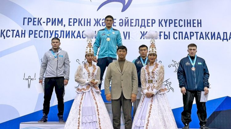 Орталық спорт клубының балуандары Қазақстанның VI спартакиадасында олжалы өнер көрсетті