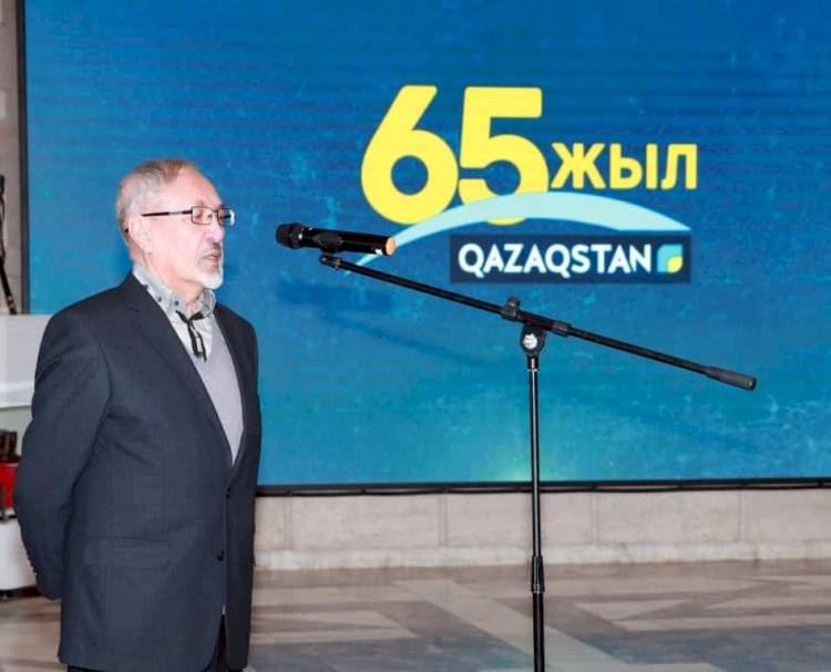 Қазақ  телевизиясына - 65 жыл