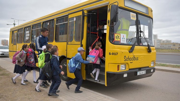 Үкімет басшысы Алматыдағы мектеп автобустарының қауіпсіздігін тексерді
