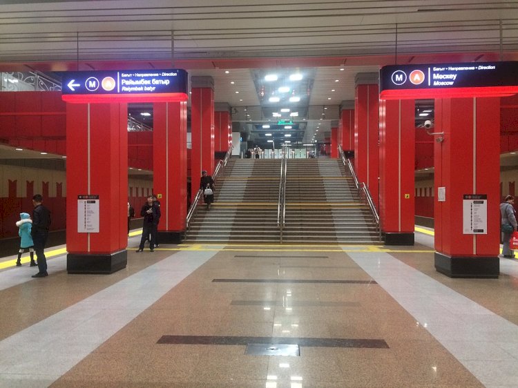 «Мәскеу» метро станциясында шығармашылық көрме өтеді