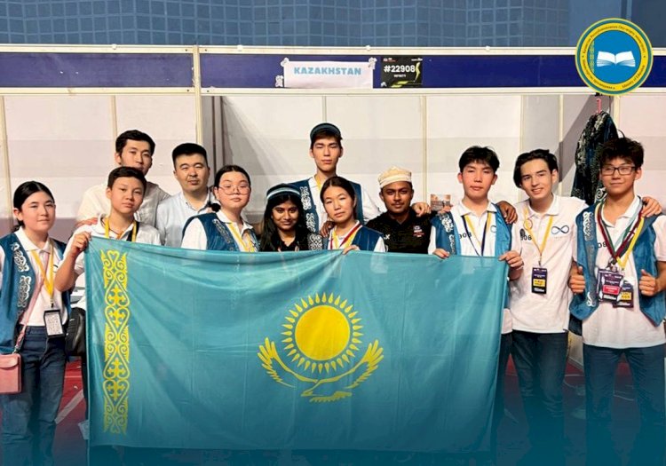 Алматылық оқушылар Үндістандағы робототехника чемпионатында үш марапатқа ие болды