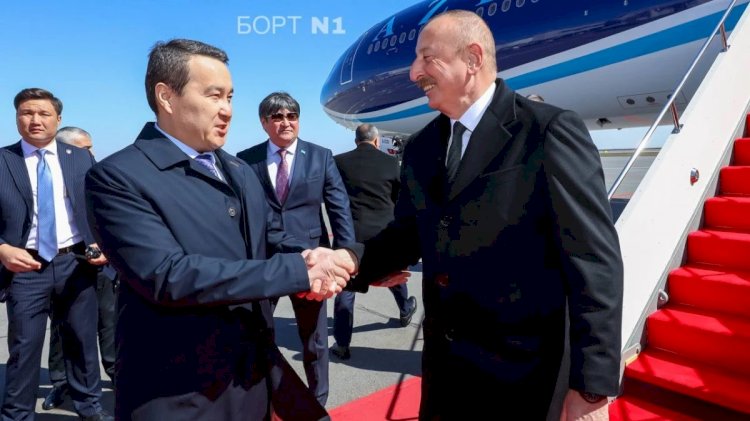 Әзірбайжан Президенті Астанаға ұшып келді
