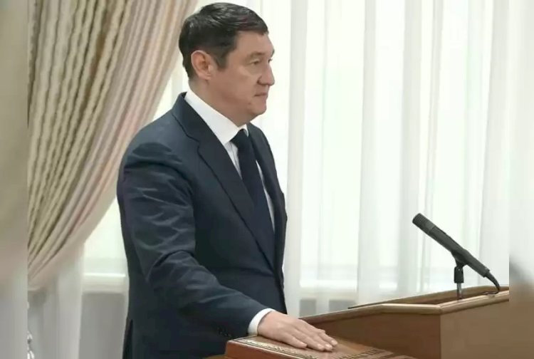 Энергетика министрі Алмасадам Сәтқалиев ант берді