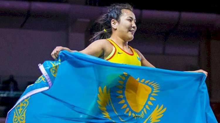 Эльмира Сыздықова әйелдер күресінен Азия чемпионатының финалына шықты