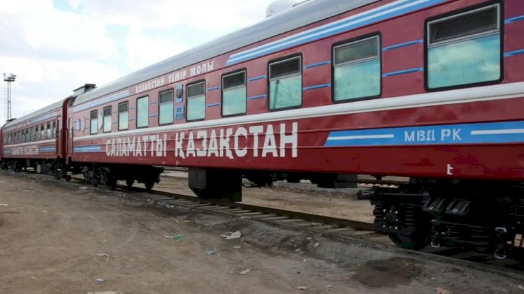 Алматы-2 стансасынан «Саламатты Қазақстан» пойызы жолға шығады