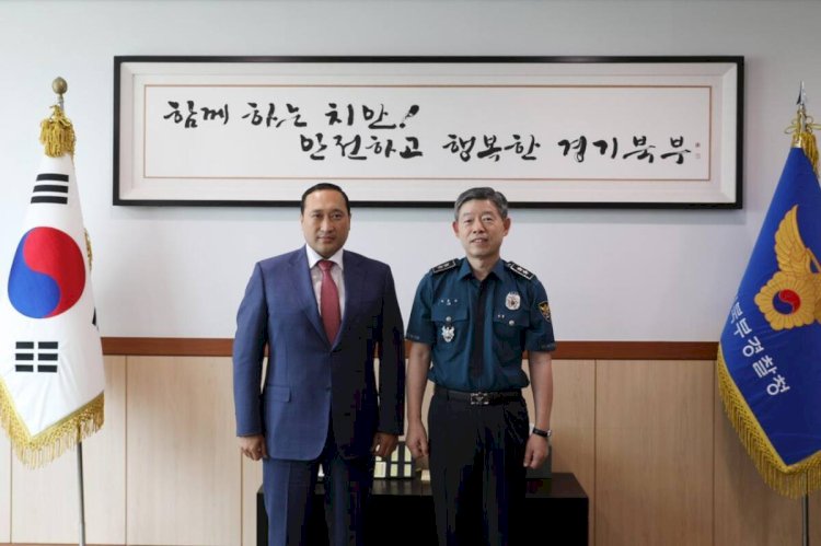 Алматы академиясының басшысы кореялық әріптестерімен полицейлерді даярлауды талқылады