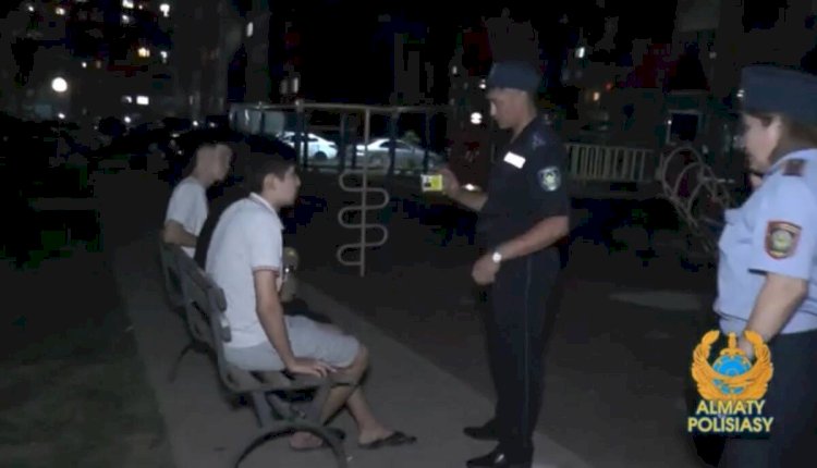Алматылық полицейлер 312 ата-ананы  жауапқа тартты