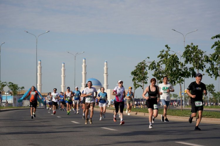 Astana Half Marathon: желаяқтар жүгіруден жарысты