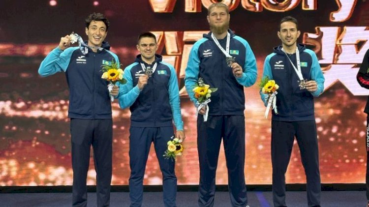 Семсерлесуден Қазақстан құрамасы Азия чемпионатында екінші орын алды