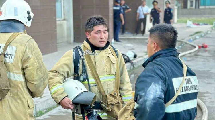 Денсаулық сақтау басқармасы: Алматыда болған өрттен 43 адам зардап шекті