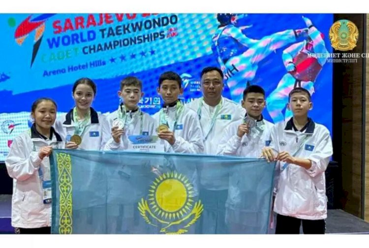 Қазақстандық таэквондашылар әлем чемпионатында 6 медаль жеңіп алды